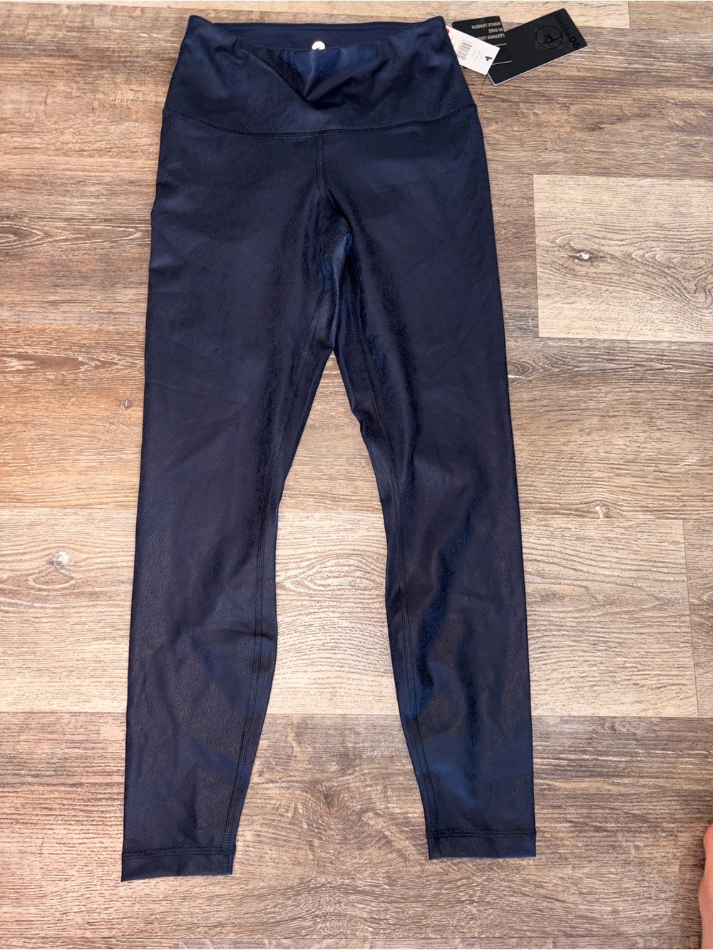 90 Degree By Reflex Navy High-Rise Active Leggings